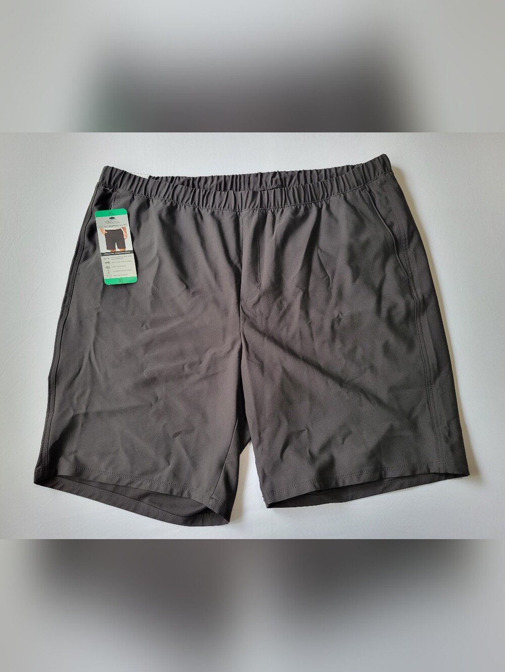 NWT Greg Norman Black All Day Comfort Athletic Shorts